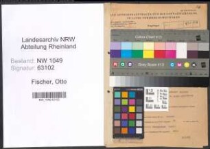Entnazifizierung Otto Fischer , geb. 03.12.1897 (Landwirt)