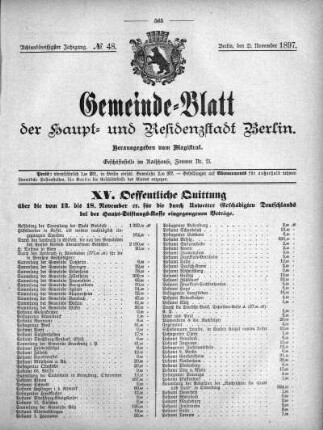 1897,48: No. 48, 21. November 1897