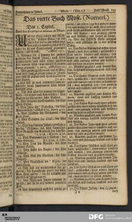 Das vierte Buch Mose. (Numeri.)