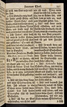 831-837, Von der Beicht und Busse; ... (831 - 837)