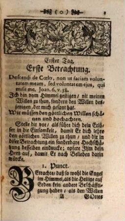 Des Bettenden Christen ... Geistliche Einsamkeit, 2. Zu Erhaltung der Gleichförmigkeit mit dem Göttlichen Willen, Abzihlend und eingerichtet