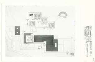 Akademie Athen (Diplomarbeit bei Willy Kreuer): Grundriss