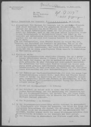 Bezgenriet: Inspektionsbericht 1948