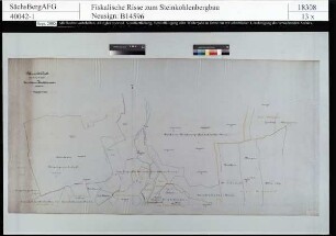 Zwickauer Steinkohlenrevier, Grubenfelder, nördlicher Teil