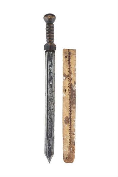 Sword with scabbard