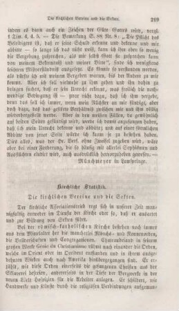 219-236 Kirchliche Statistik