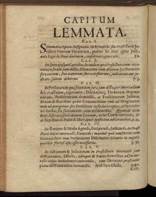 Capitum Lemmata.