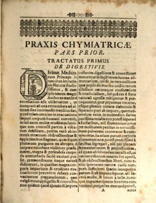 Officina Sanitatis Sive Praxis Chymiatrica Plane Aurea