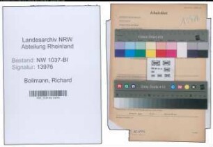 Entnazifizierung Richard Bollmann , geb. 21.02.1891 (Buchhalter)