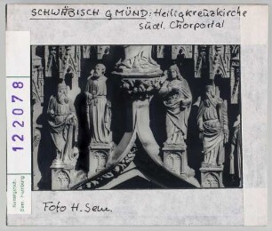 Schwäbisch-Gmünd, Heiligkreuz-Kirche: Südl. Chorportal