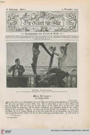 Heft 6 (15. Dezember 1894)