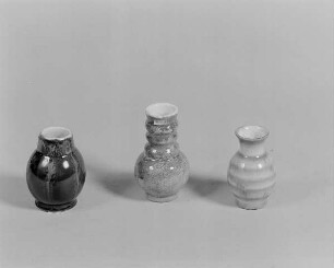 Vase : Drei Vasen (1. H. 20. Jh.; wohl K. Feuerriegel)