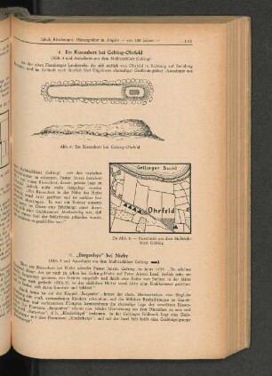 Ausschnitt aus dem Meßtischblatt Gelting