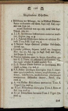Ungebundene Schriften.