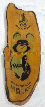 Souvenir von den Olympischen Sommerspielen 1980 in Moskau