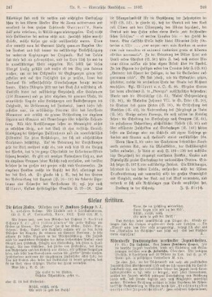 247-250 Kleine Kritiken