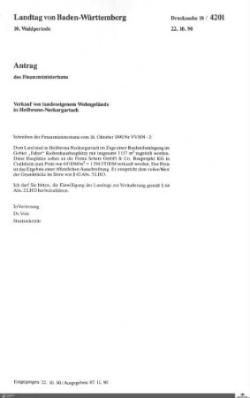 Drucksachen 4201-4350: Anträge, Anfragen, Gesetzentwürfe
