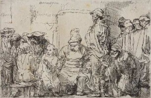 Der zwölfjährige Jesus disputiert mit den Schriftgelehrten