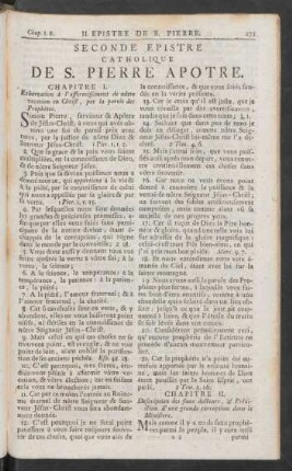 Seconde Epistre Catholique De S. Pierre Apotre