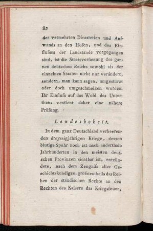[ 1.) Die Erweiterung der Landeshoheit.]