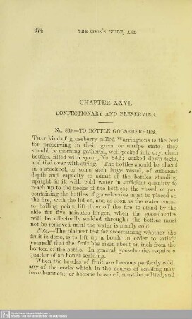 Chapter XXVI. Confectionary and preserving