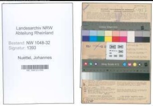 Entnazifizierung Johannes Nuettel , geb. 28.02.1902 (Angestellter)