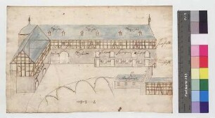Geplanter Wiederaufbau der Vorburg zu Virneburg