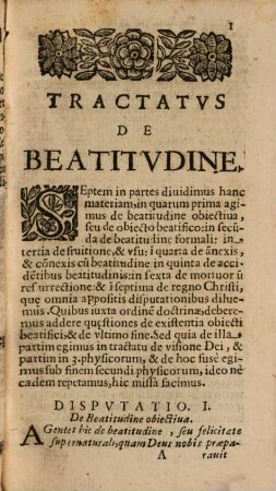 Tractatus de Beatitudine