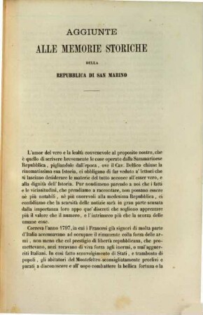 Memorie storiche della Repubblica di S. Marino : Raccolte dal Cav. Melchiorre Delfico. 3