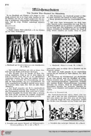 N.F. 18.1938: Mädchenarbeiten