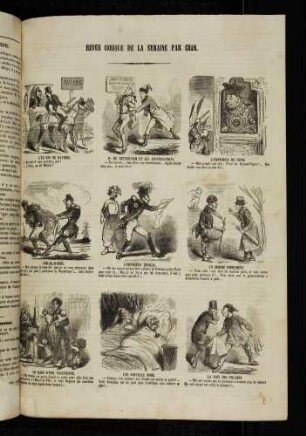 Revue comique de la semaine par Cham