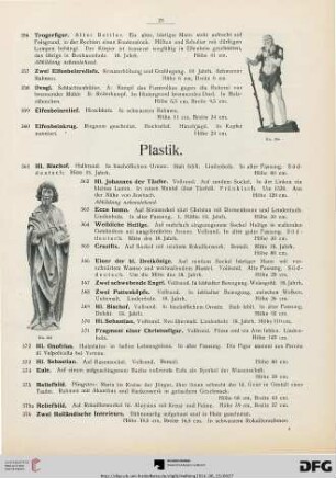 Plastik (Nr. 361-382)