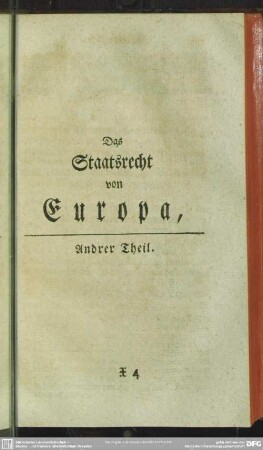 Andrer Theil