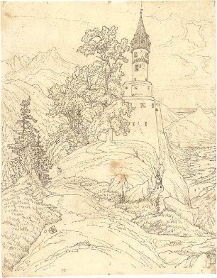 Hoffstadt, Friedrich; Kassette 1: Burgen (1021-1073) - Perspektive
