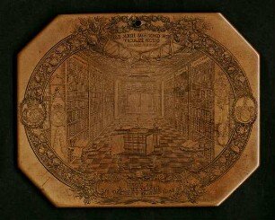Exlibris des Zacharias Conrad von Uffenbach