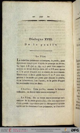 Dialogue XVIII / Achtzehntes Gespräch