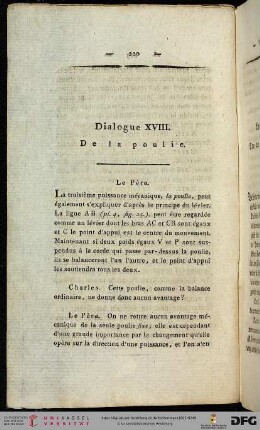 Dialogue XVIII / Achtzehntes Gespräch