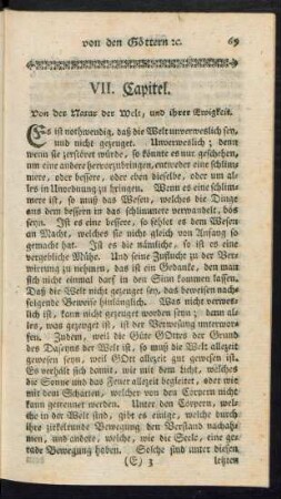 VII. Capitel