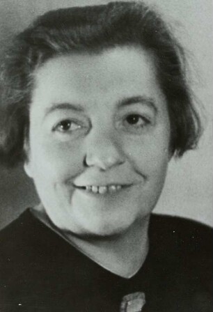 Bildnis Elsa Fenske, Ministerialdirektor für Arbeit und Sozialfürsorge bei der Landesregierung Sachsen 1945/1946