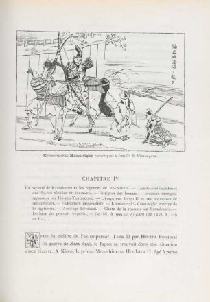 Chapitre IV. La royauté de Kamakoura et les régences de Rokouvara ...