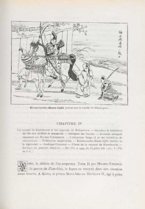 Chapitre IV. La royauté de Kamakoura et les régences de Rokouvara ...