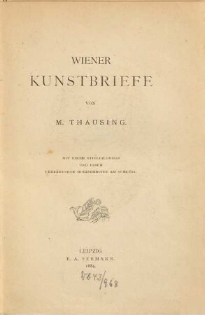 Wiener Kunstbriefe