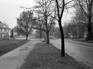 Planungen zum Bau einer neuen Straßenbahnlinie Kaiserallee-Blücherstraße-Nordweststadt-Neureut und damit einhergehende Verlegung der Straßenbahn von der Reinhold-Frank-Straße in die Blücherstraße.