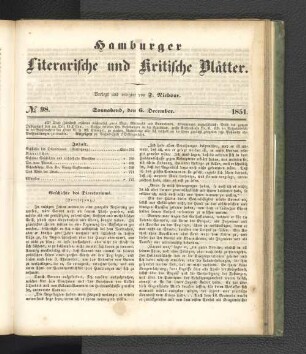 No. 98. 6. Dezember 1851