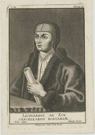 Bildnis des Leonardus ab Eck