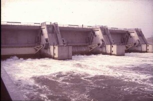 Kulturwehr Kehl, Unterwasser