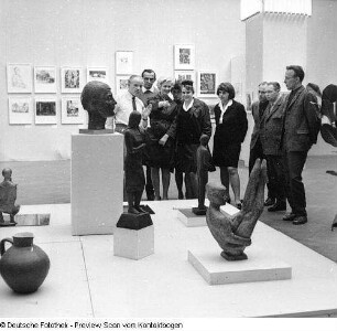 Volkskunst, Walter Ulbricht in Kunstausstellung