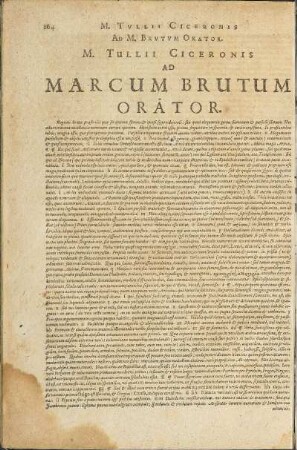 Oratorem ad M. Brutus
