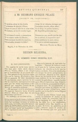 Sección religiosa. : El hombre como debería ser. - [Capítulo III.] El Faro (Continuación) [y] Capítulo IV. El amor á las riquezas.