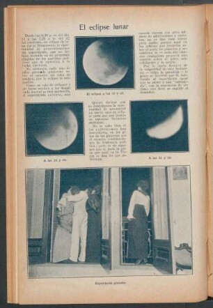 El eclipse lunar
